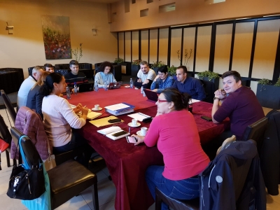 Second project team meeting